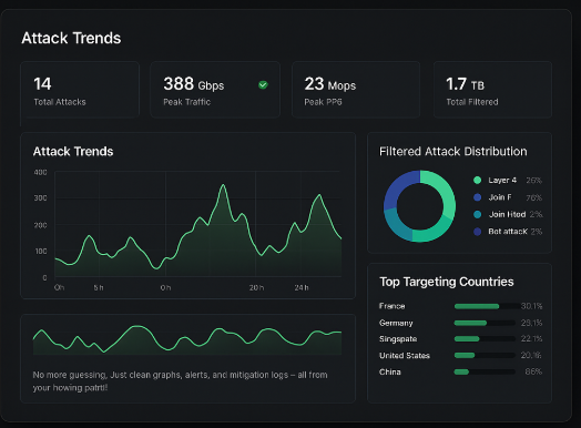 DDoS Analytics Panel